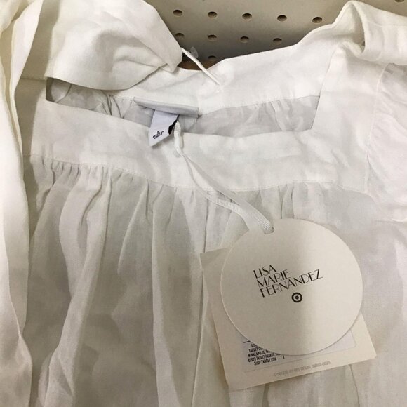 Lisa Marie Fernandez Large Ric Rac Flare Sleeve Dress - Picture 5 of 8